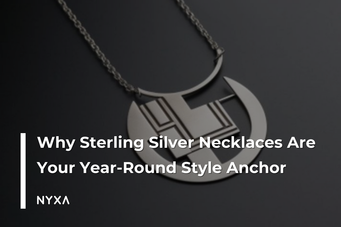 Why Sterling Silver Necklaces Are Your Year-Round Style Anchor