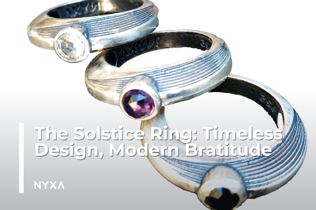 The Solstice Ring: Timeless Design, Modern Bratitude