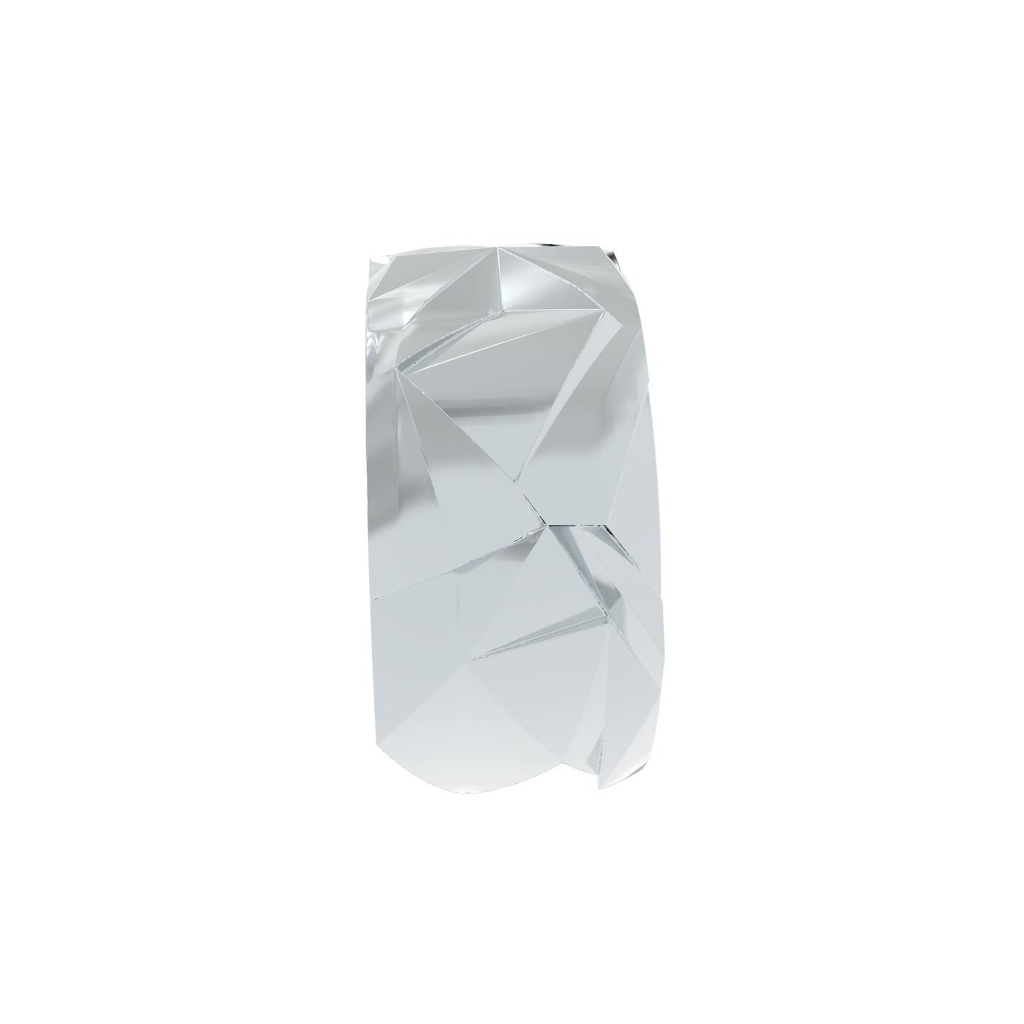 Geometric Silver Cuff Bracelet - NYXA