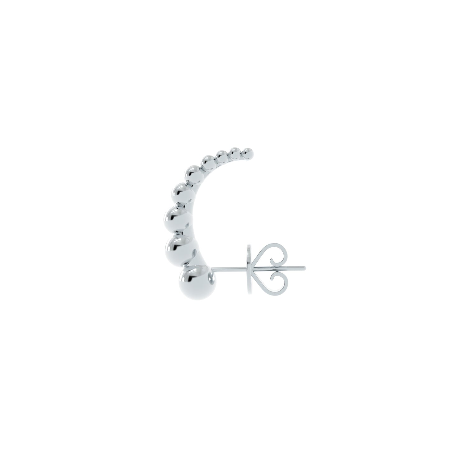 Aether Sterling Silver Wrap Earrings - NYXA