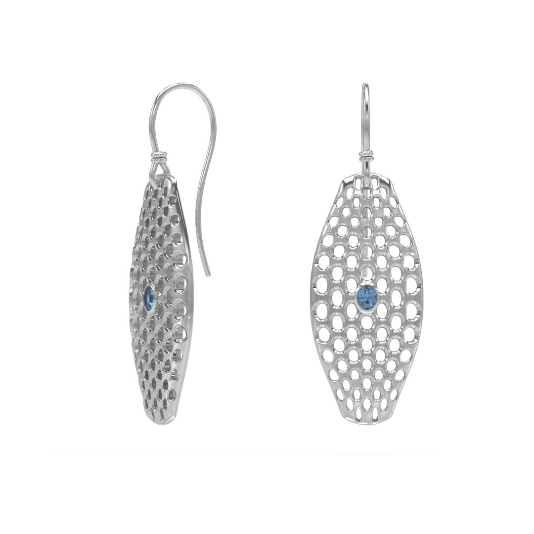 Arista Sterling Silver Moonstone Earrings