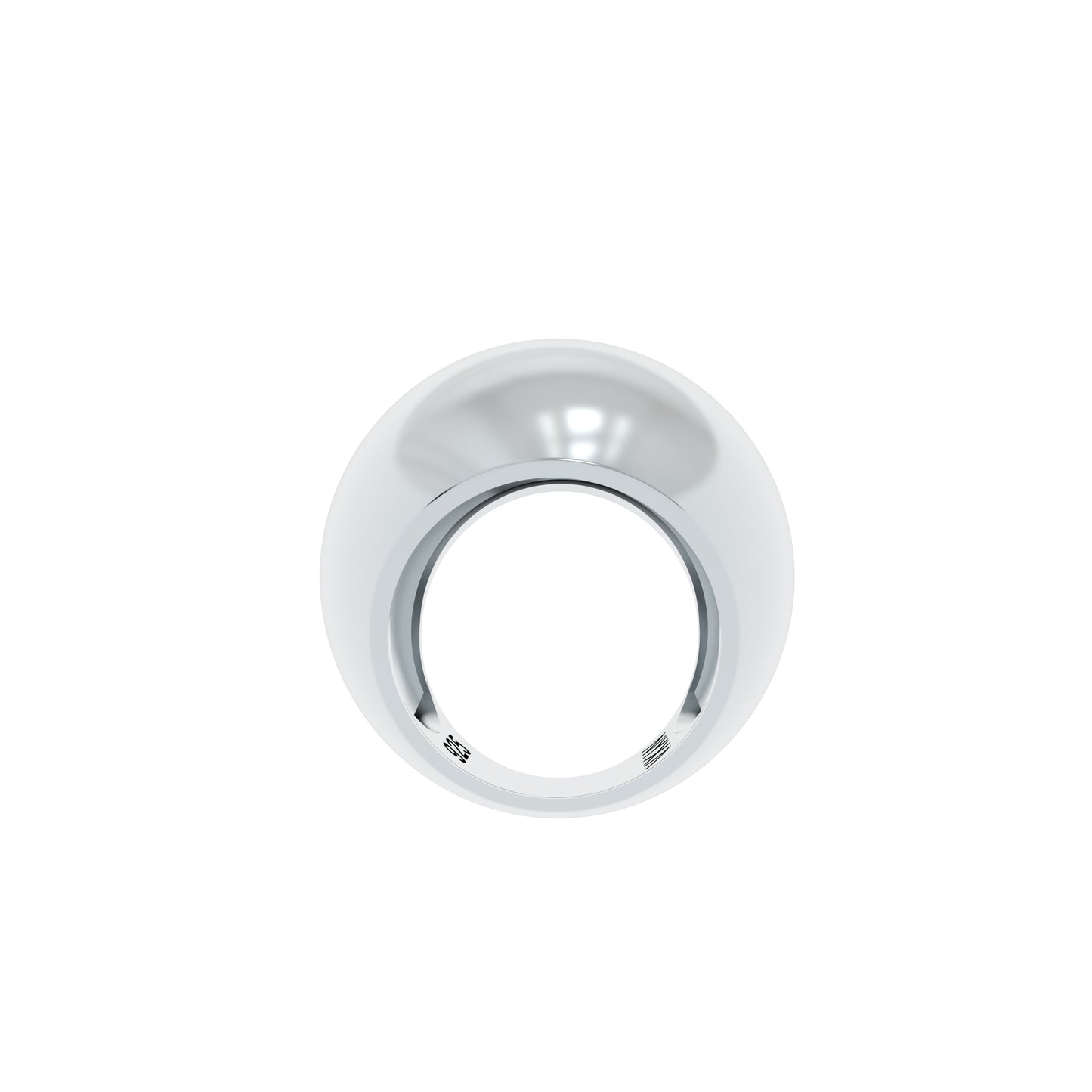 Modern Orb Sterling Silver Statement Ring - NYXA