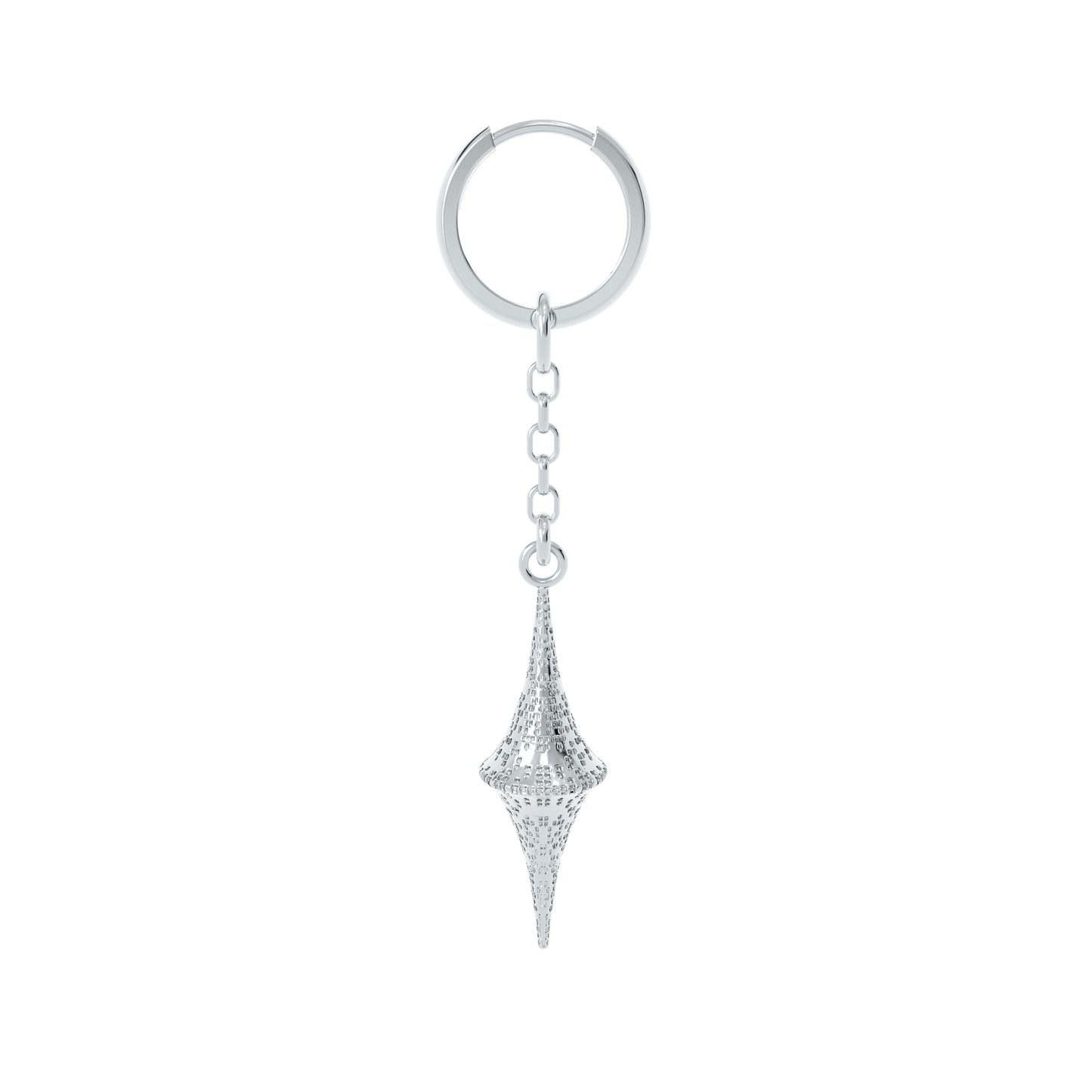 Pixels Sterling Silver Earrings - NYXA