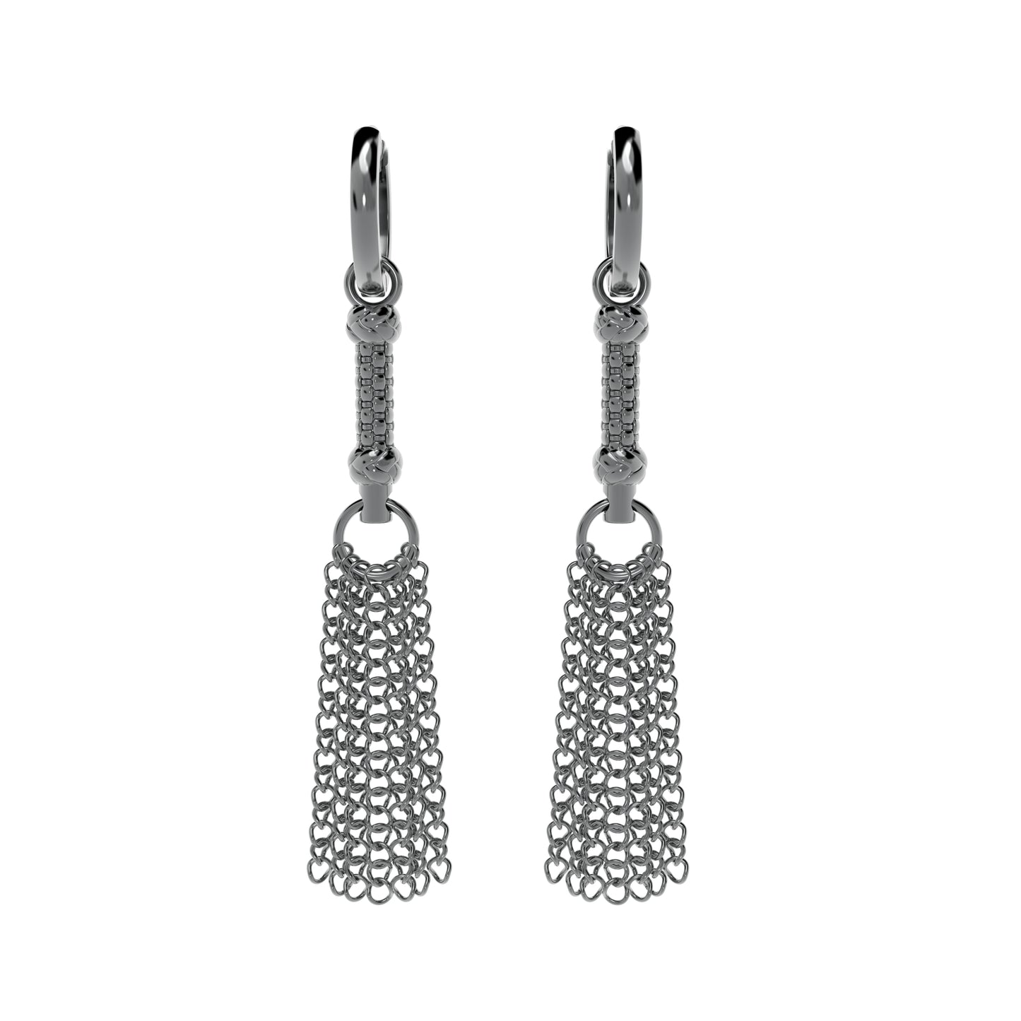 Aphrodite Sterling Silver Drop Earrings - NYXA