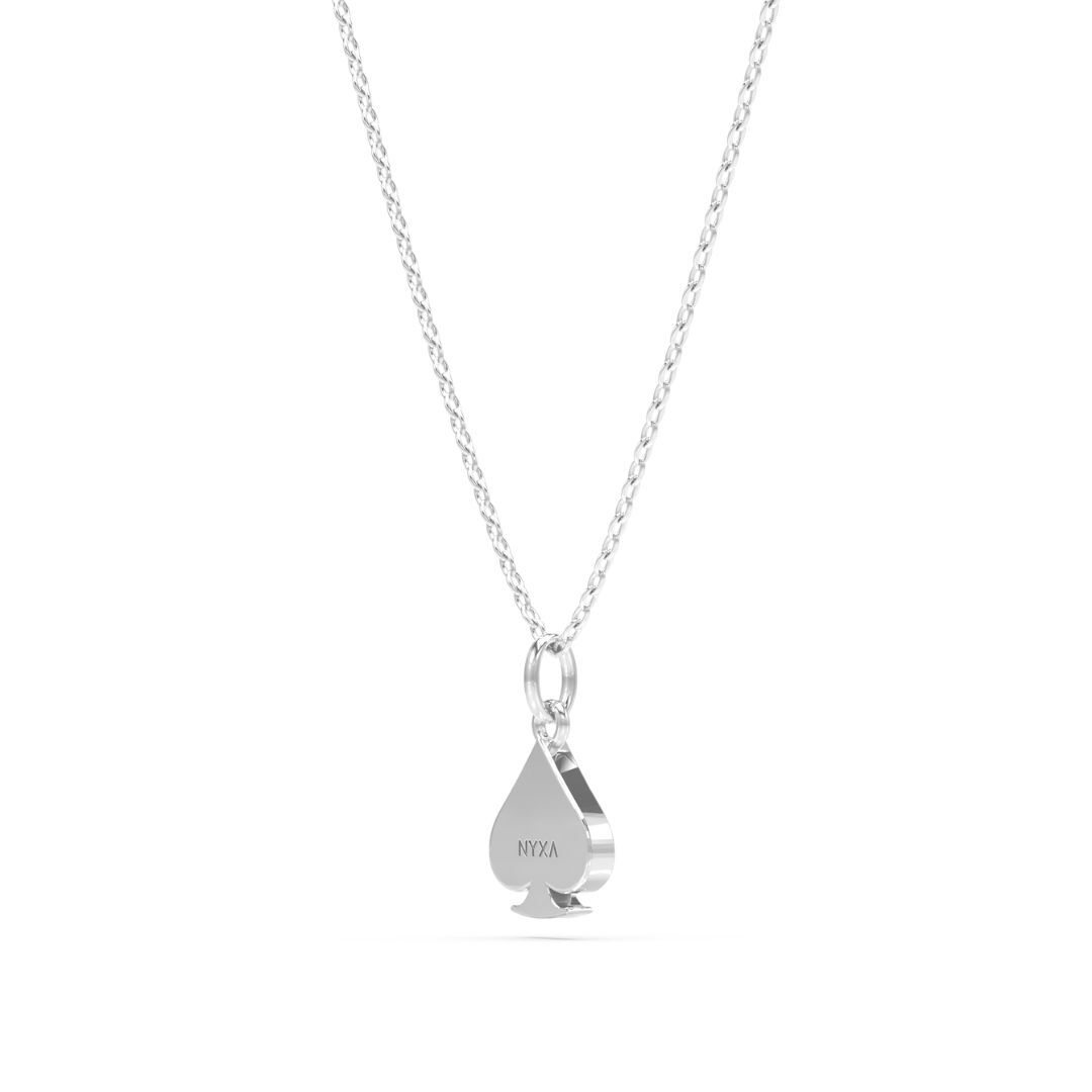 Spade Sterling Silver Necklace - NYXA