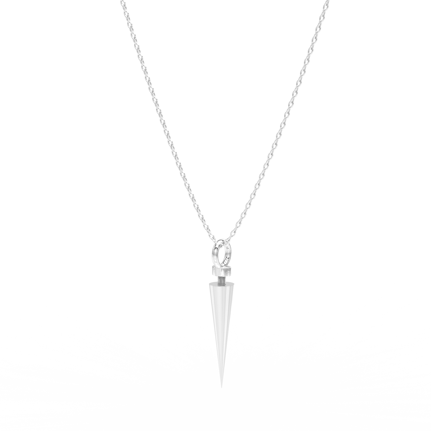 Stellar Spike Sterling Silver Necklace