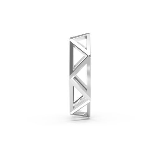 Geometric Sterling Silver Ring - NYXA
