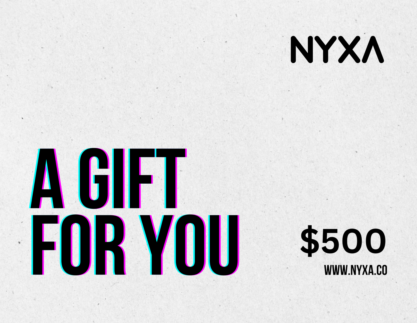 NYXA Gift Card - NYXA