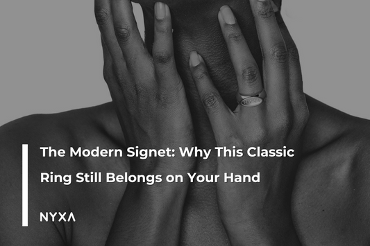 The Modern Signet: Why This Classic Ring Still Belongs on Your Hand