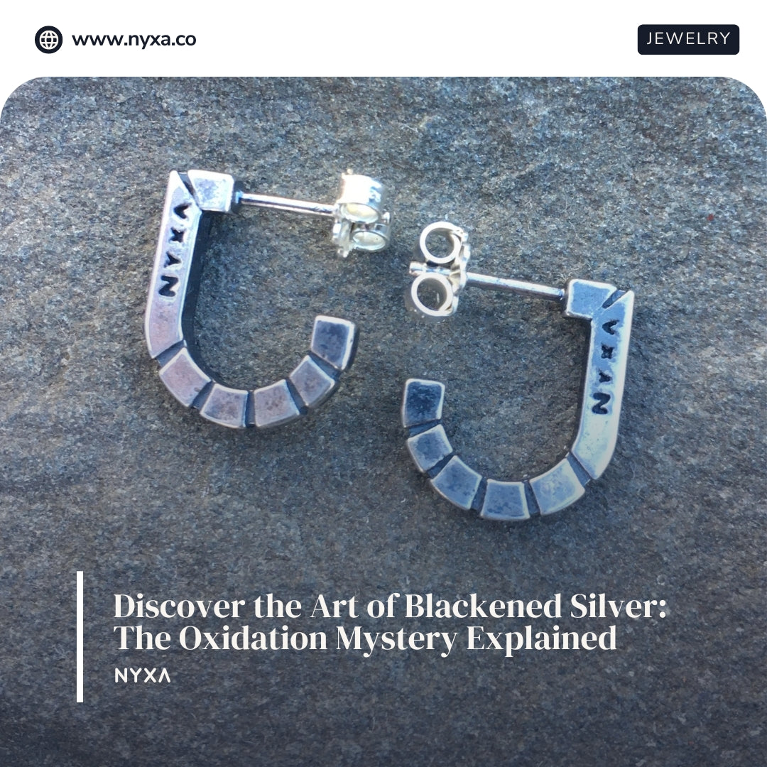Discover the Art of Blackened Silver: The Oxidation Mystery Explained