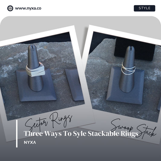 Three Ways To Style Stackable RIngs