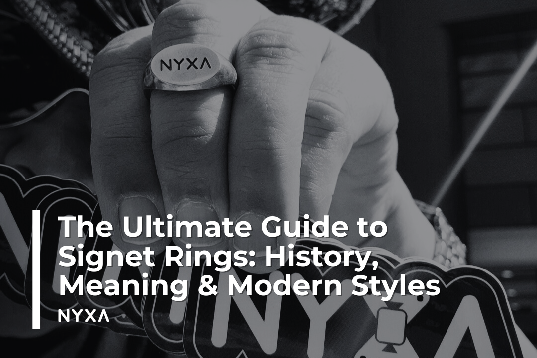 Signet Rings Log Signet Rings: Timeless Symbols of Power, Style & Identity – NYXA