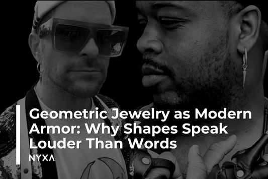Geometric Jewelry as Modern Armor: Why Shapes Speak Louder Than Words
