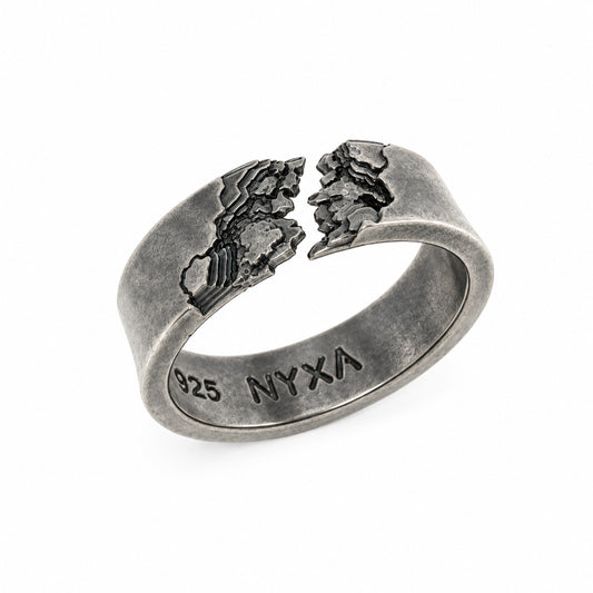Chasm Sterling Silver Ring