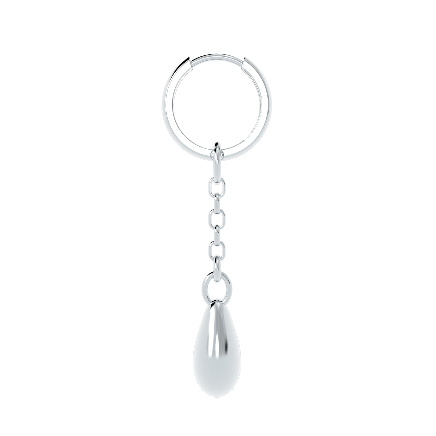 Liquid Silver Drop Earrings - NYXA