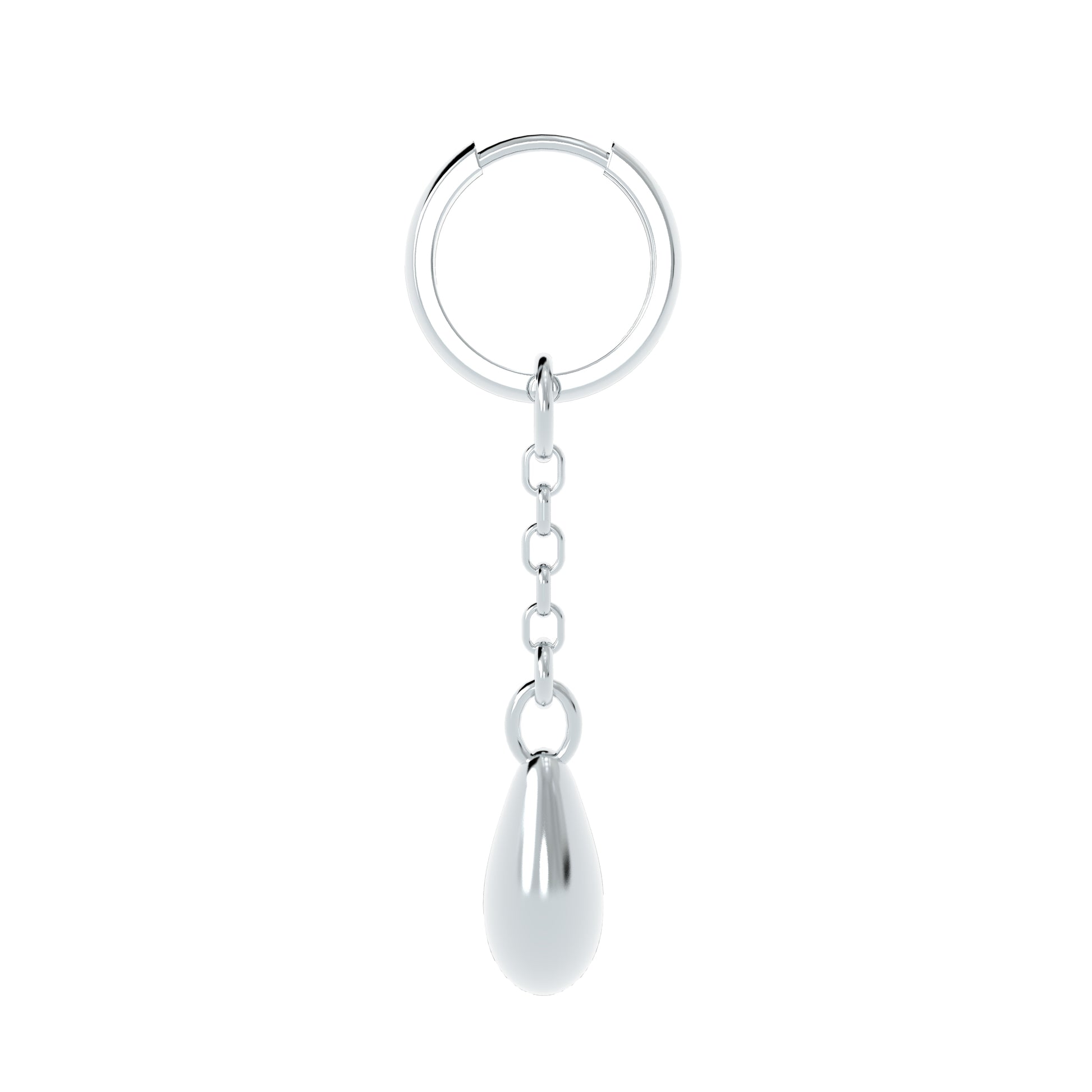 Liquid Silver Drop Earrings - NYXA