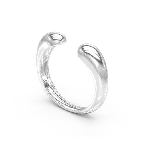 Liquid Silver Cuff - NYXA