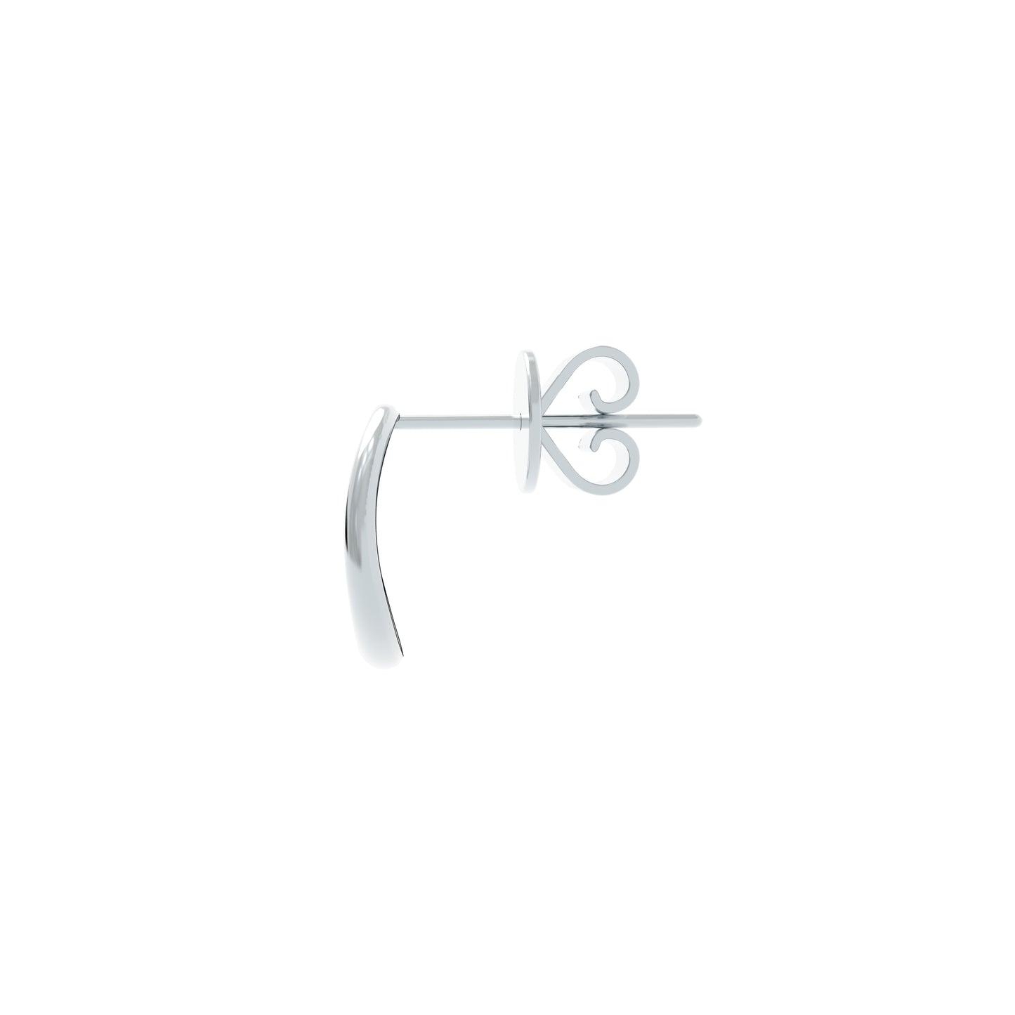 Small Triton Sterling Silver Earrings - NYXA