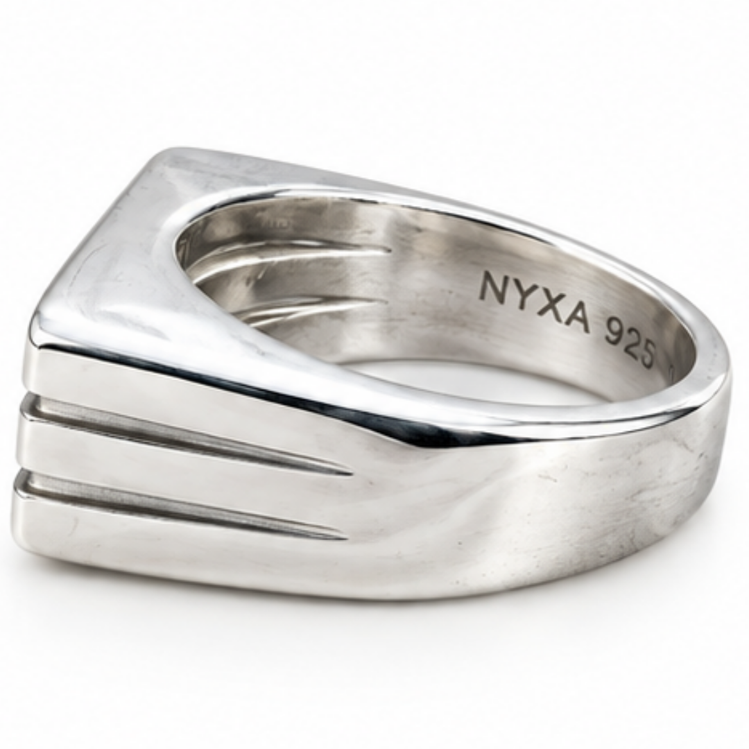 Parallel Sterling Silver Ring