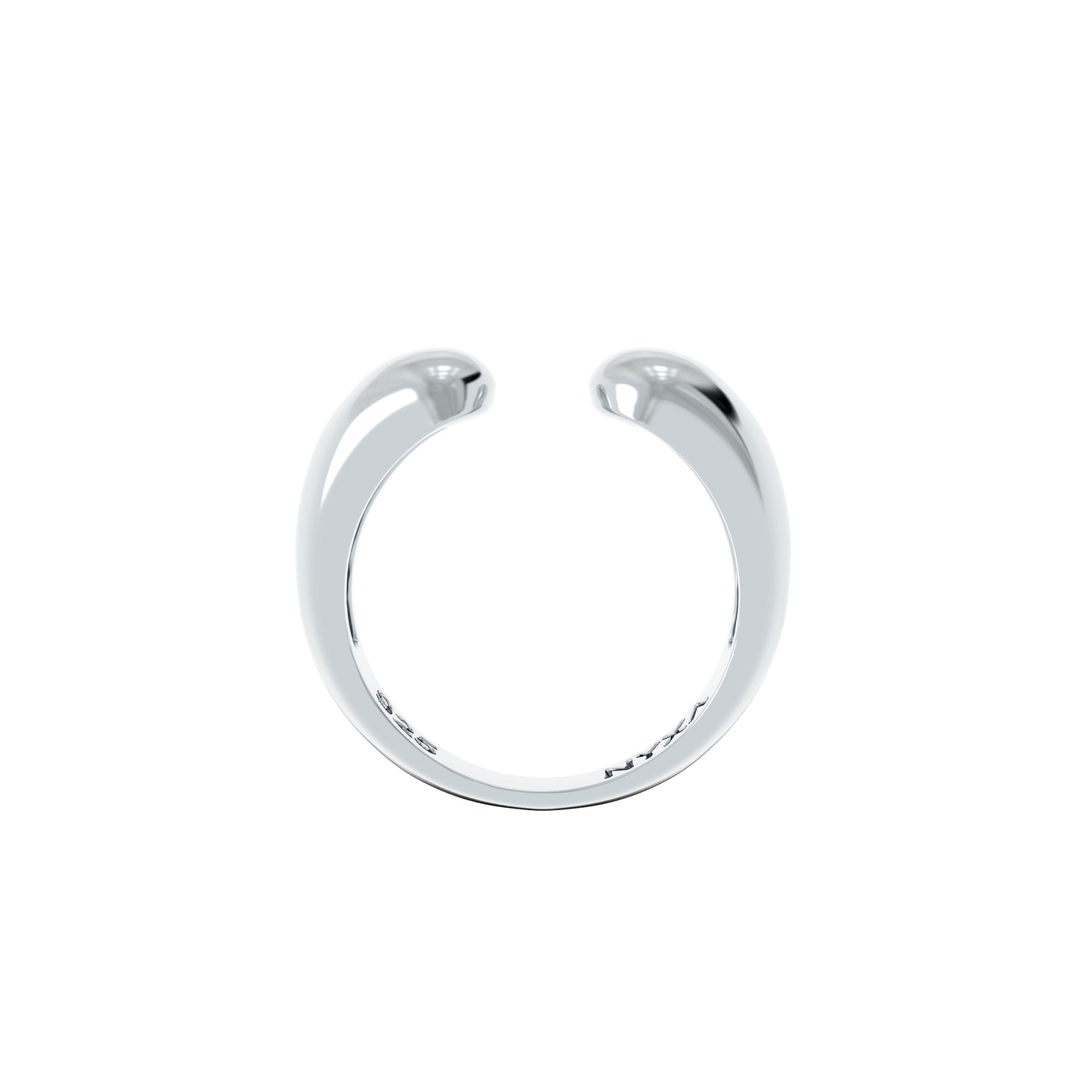 Liquid Silver Fusion Ring - NYXA
