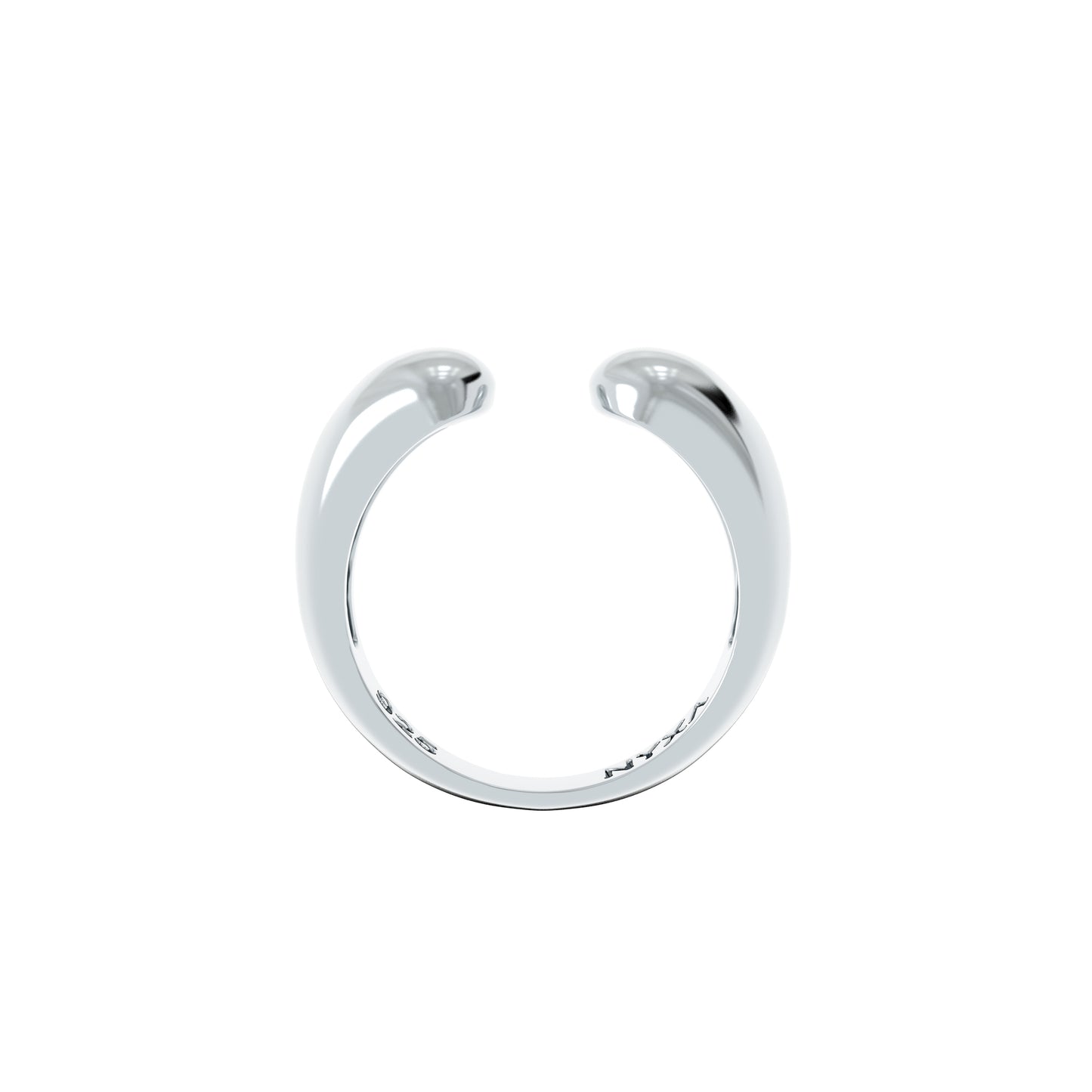 Liquid Silver Fusion Ring