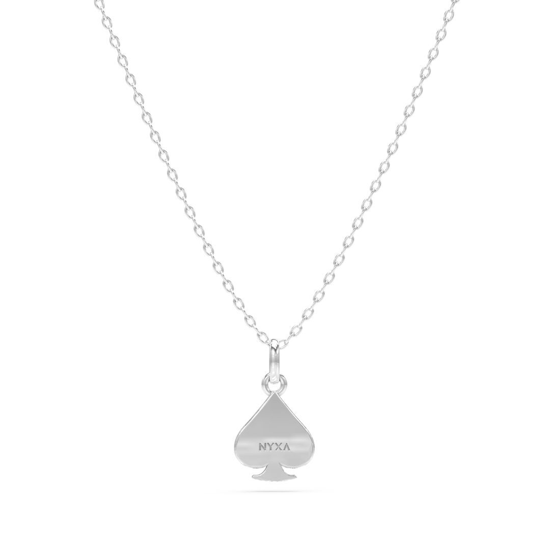 Spade Sterling Silver Necklace - NYXA
