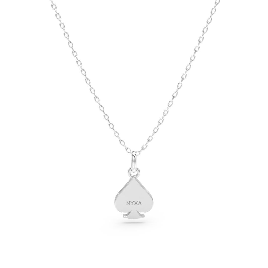 Spade Sterling Silver Necklace - NYXA