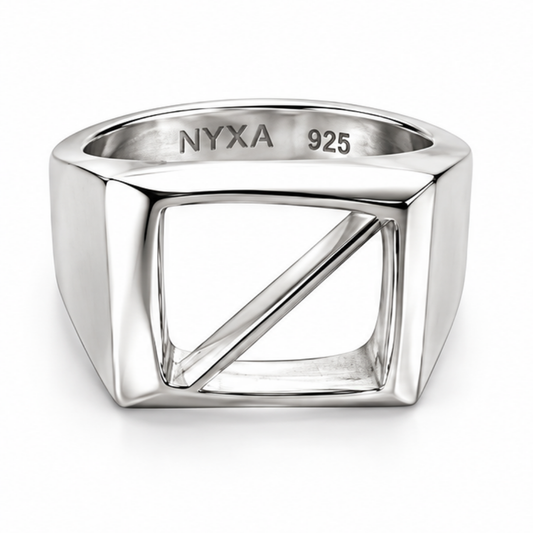 Vertex Sterling Silver Ring