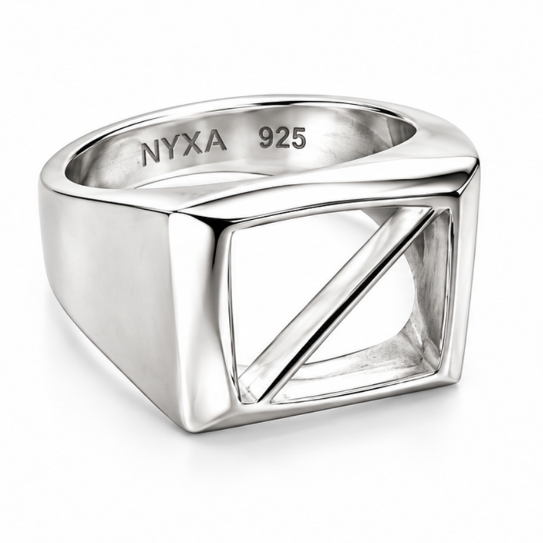 Vertex Sterling Silver Ring