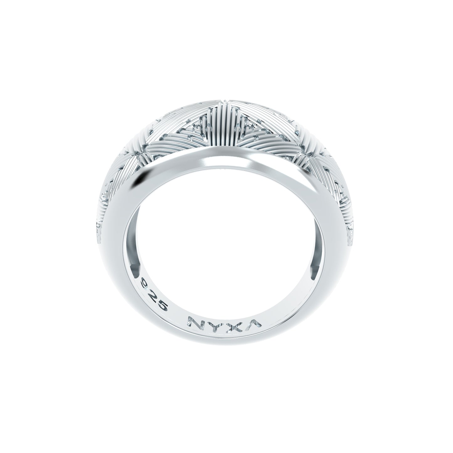 Bastian Sterling Silver Dome Ring