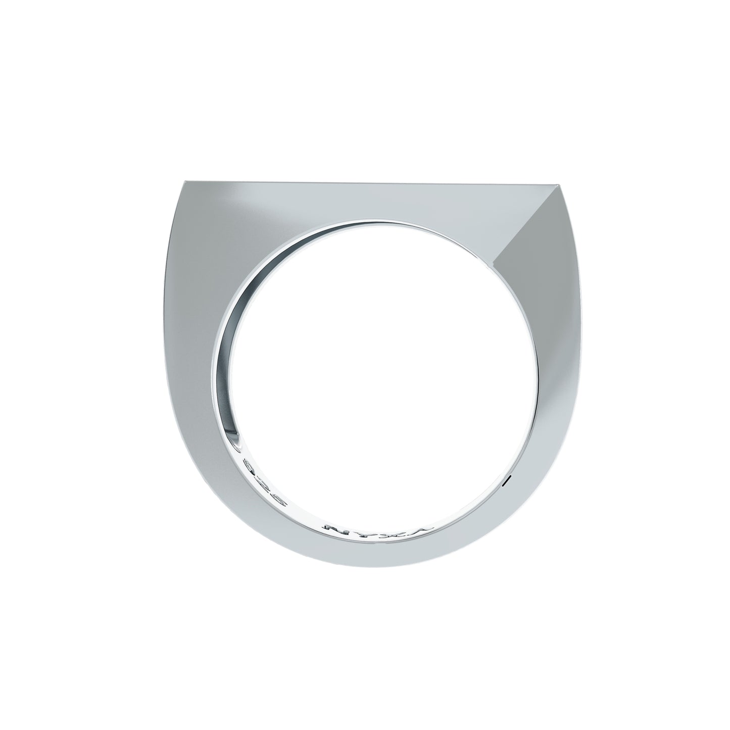 Sector Sterling Silver Stacker Ring